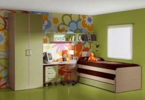 dormitorio-juvenil-verde