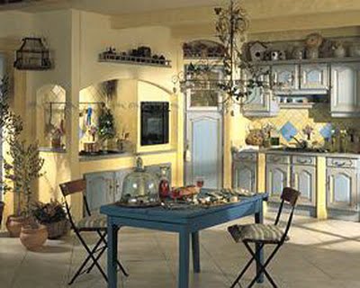 Decoración de interiores: cocinas rústicas, inpiración de antiguas ...