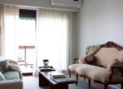 Apartamento con estilo vintage decoracion estiloydeco Decoracion living vintage