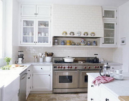 Para una cocina blanca - Decoración de Interiores y Exteriores