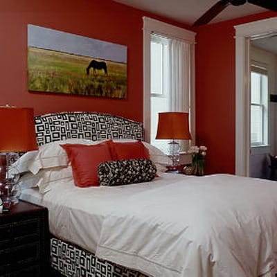 Detalles de color rojo - Decoración de Interiores y Exteriores