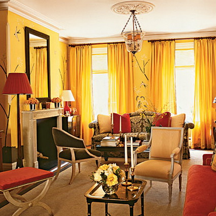 El amarillo en la decoración del hogar - Decoración de Interiores y