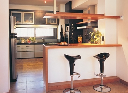 Cómo separar visualmente la cocina del comedor decoracion ... Imagenes cocina comedor