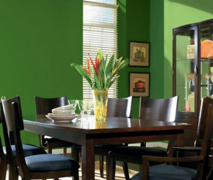 Decoración en verde - Decoración de Interiores y Exteriores - EstiloyDeco