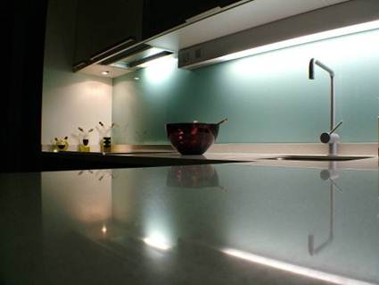Luz indirecta en la cocina decoracion estiloydeco Luces led cocinas