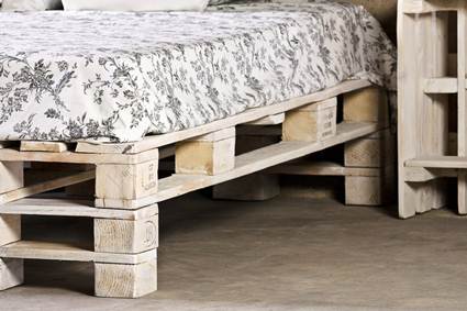 Cómo hacer sommiers con palets decoracion estiloydeco