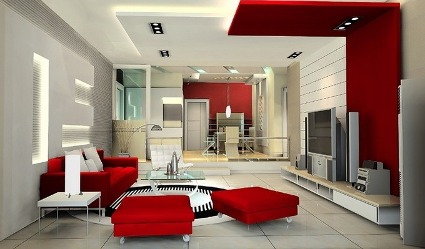 Decoración en rojo - Decoración de Interiores y Exteriores - EstiloyDeco