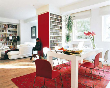 Decoración en rojo decoracion estiloydeco