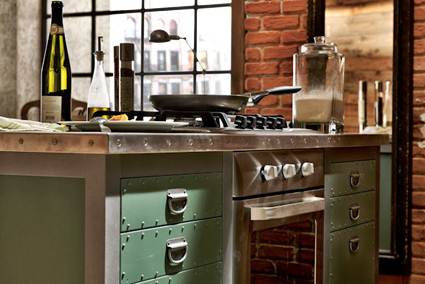 Cocinas estilo industrial decoracion estiloydeco Diseño de cocina Industrial mueble