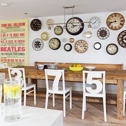 Decoracion con hotsell relojes grandes