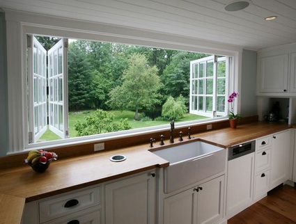 Las ventanas en la cocina - Decoración de Interiores y Exteriores