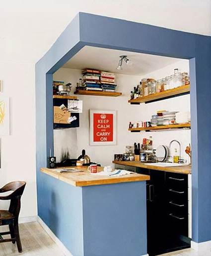 Muebles esenciales para cocina pequeña - Decoración de Interiores y Exteriores - EstiloyDeco