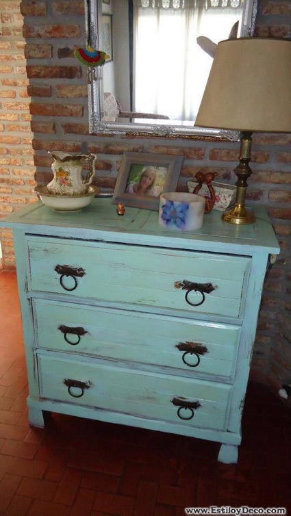 Muebles restaurados al más puro estilo shabby chic decoracion ...
