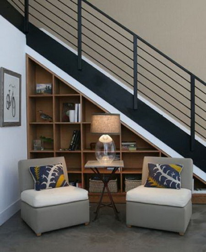 10 ideas para aprovechar el hueco de la escalera decoracion ... Ideas Escalera Estanteria