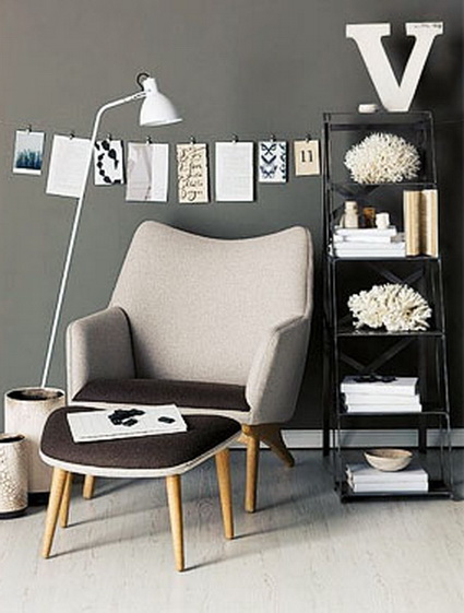 Ideas para decorar con escaleras de mano - Decoración de Interiores y