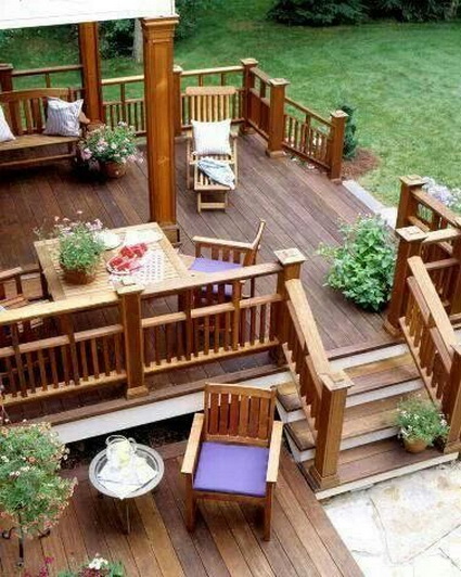 Estilo rustico algunos balcones rusticos balconrustico9911jpg ... Patio decoración Dining