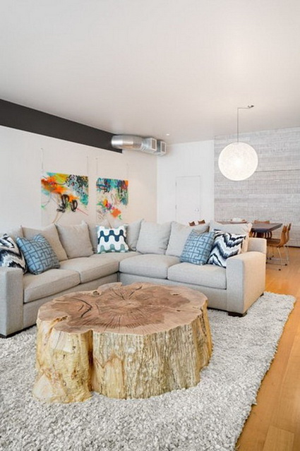 Ideas para decorar con troncos decoracion estiloydeco