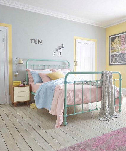 Dormitorios en tonos pastel - Decoración de Interiores y Exteriores