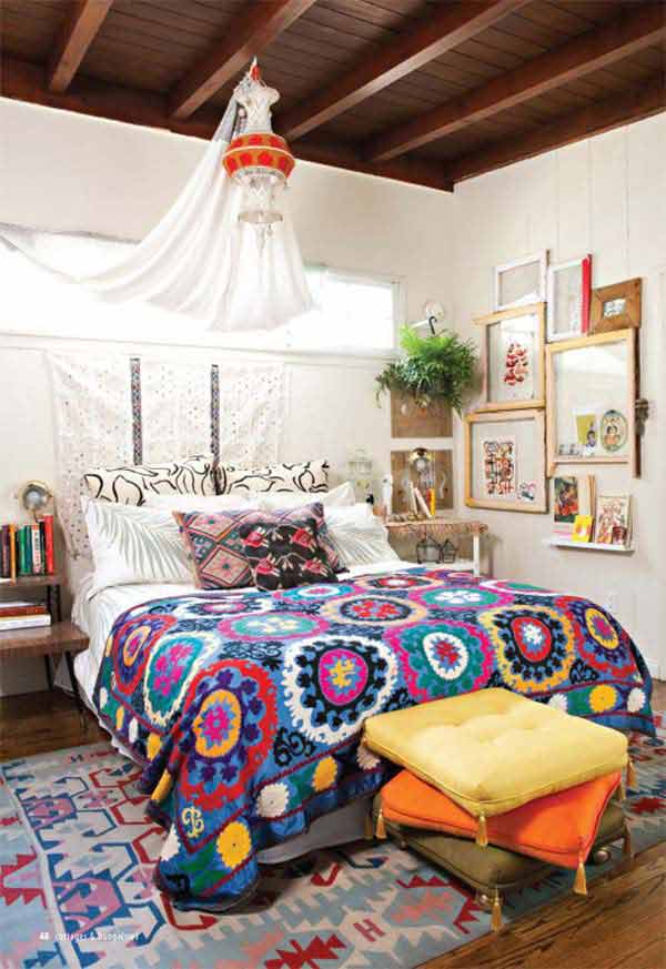 Inspiración Boho Chic para dormitorios - Decoración de Interiores y