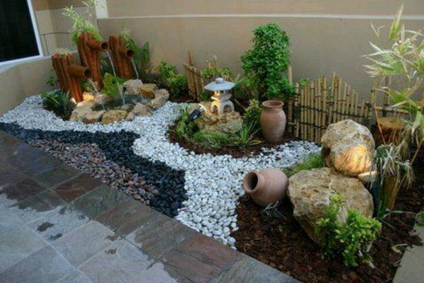 ▷ Jardines con piedras. Ideas para decorar un jardín con piedras 2020.