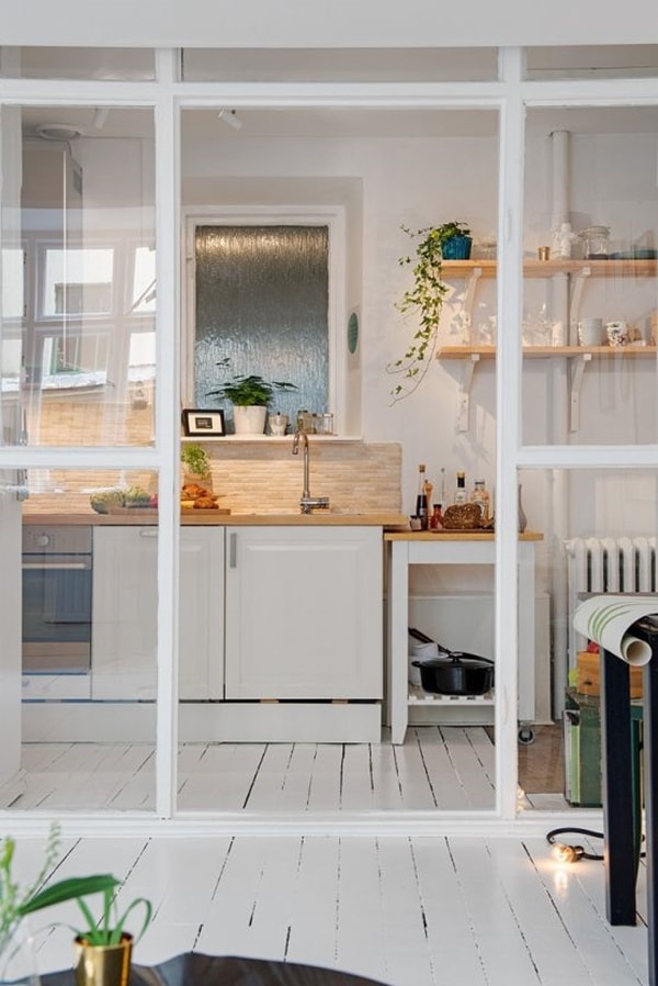 Cocinas con cerramientos de cristal decoracion estiloydeco