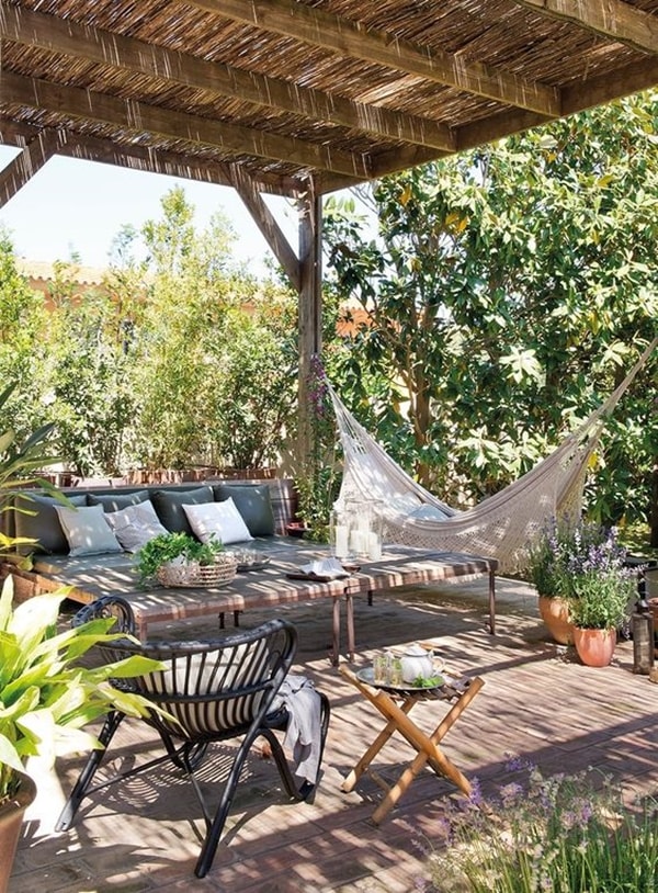 Hamac si mobilier de exterior