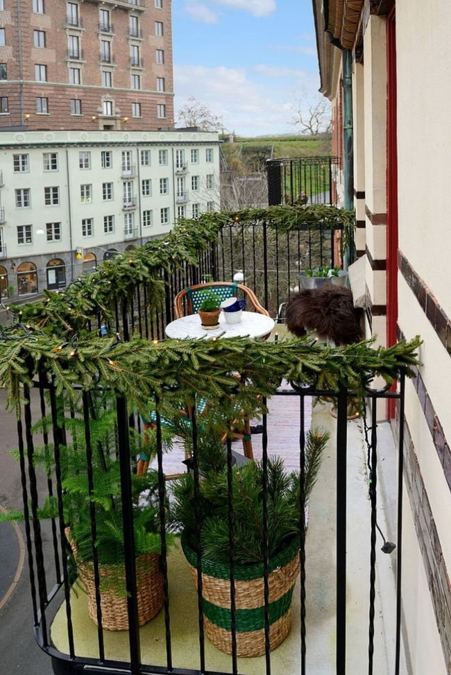 Ideas para decorar balcones en navidad decoracion estiloydeco Balcón Navideño diseño