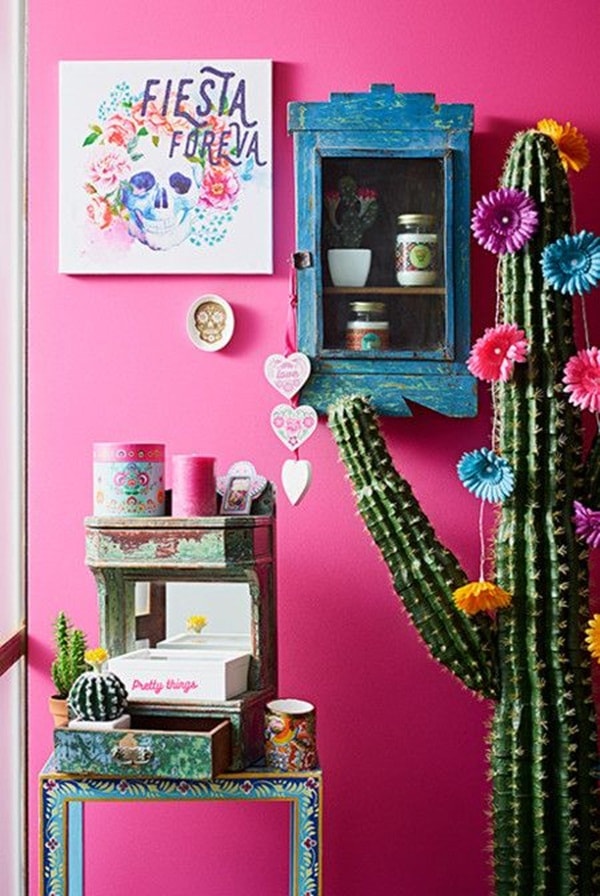 Stilul Boho Chic cu cactusi