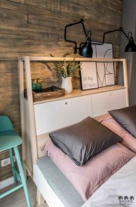 Colores de moda en un coqueto apartamento - Decoración de Interiores y