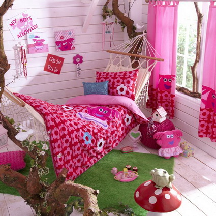 Hamaca para el dormitorio infantil