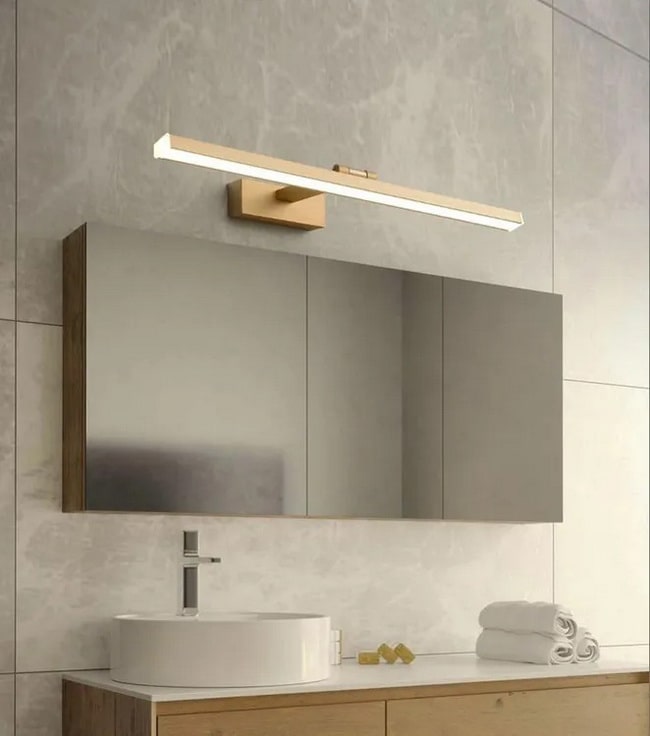 Lámpara de pared para baño