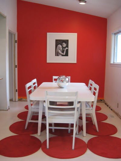 Un comedor rojo pasión - Decoración de Interiores y Exteriores