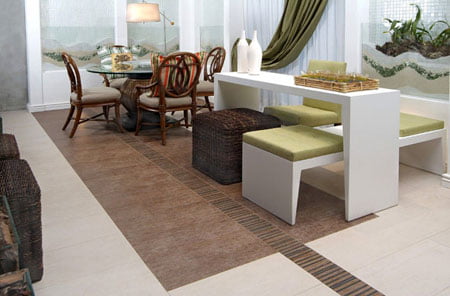 comedor-marmol-natural-y-porcelanato