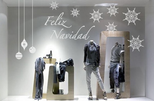 Decoración de locales comerciales para Navidad