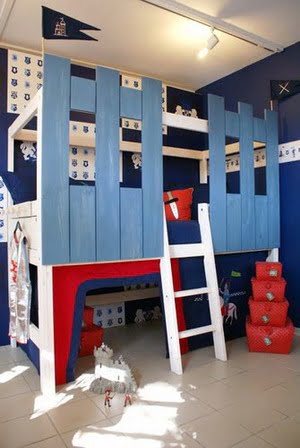 Interesantes camas para niños y niñas - Decoración de Interiores y