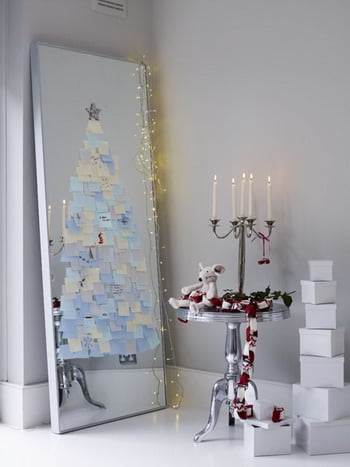arbol de navidad con papeles