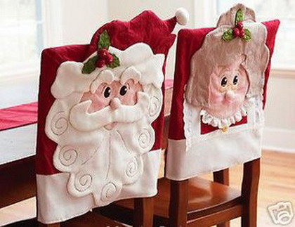 sillas navideñas