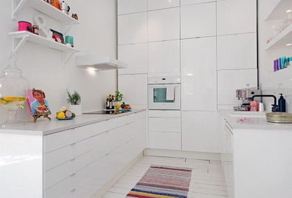 un piso en blanco y negro13