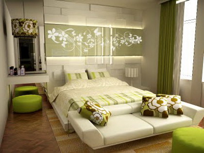 dormitorio_decoracion_verde_blanco
