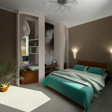 decoracion_dormitorio_azulado_marron