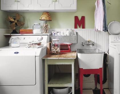 lavadero decoracion ideas country