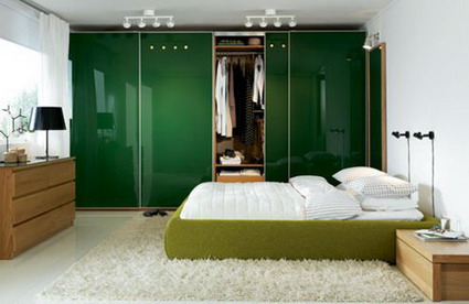 Dormitorios con algo de verde - Decoración de Interiores y Exteriores