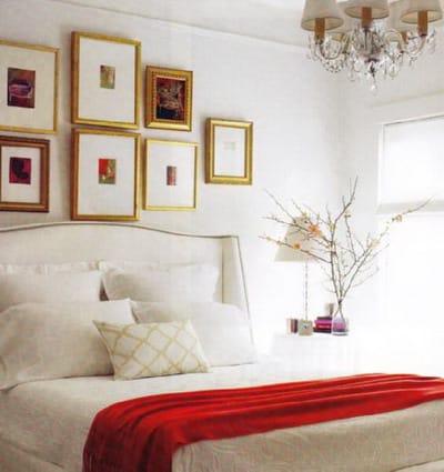 dormitorio rojo - Decoración de Interiores y Exteriores - EstiloyDeco