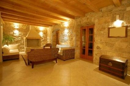 Paredes de piedra - Decoración de Interiores y Exteriores - EstiloyDeco