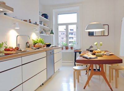 cocina blanca