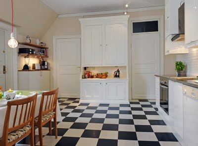 cocina blanca