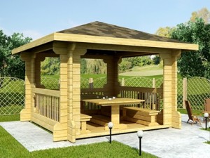 Cenadores y pérgolas en terrazas - Decoración de Interiores y