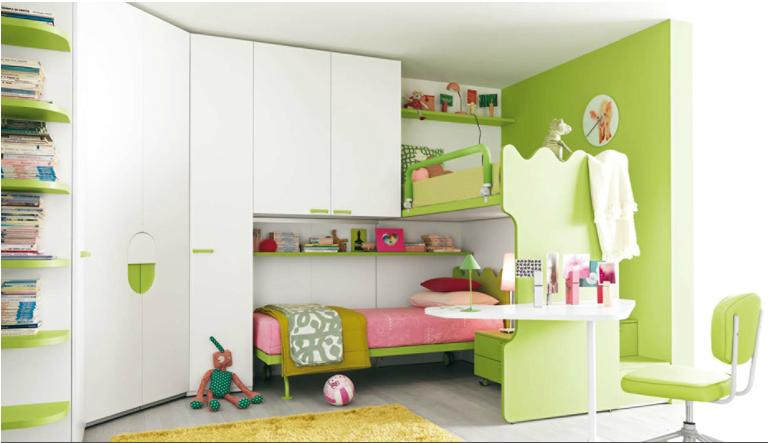 Habitaciones para niños y jóvenes