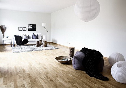 Salón minimalista