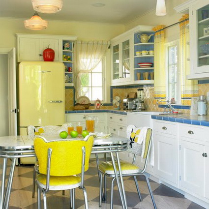 Amarillo para la decoración de la cocina - Decoración de Interiores y